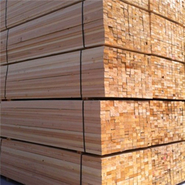 沧州铁杉建筑木方-中林木材加工厂(图)-4米铁杉建筑木方